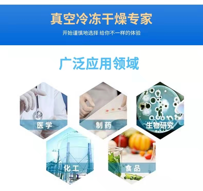真空冷冻干燥机/冻干机/台式普通型液晶冷冻干燥机/南京雪莱(图2)