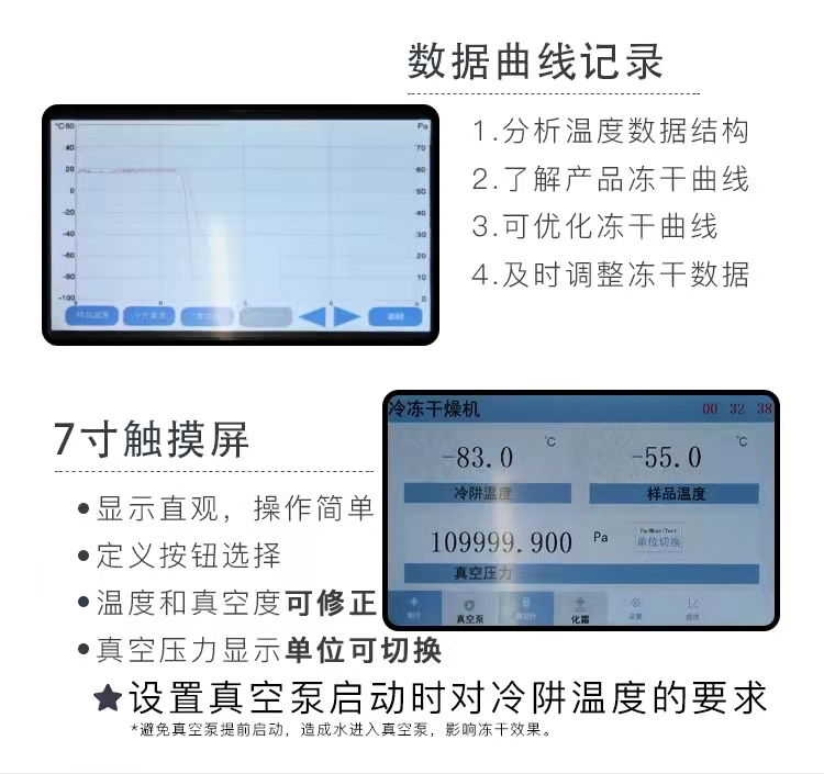 真空冷冻干燥机/冻干机/台式普通型液晶冷冻干燥机/南京雪莱(图13)